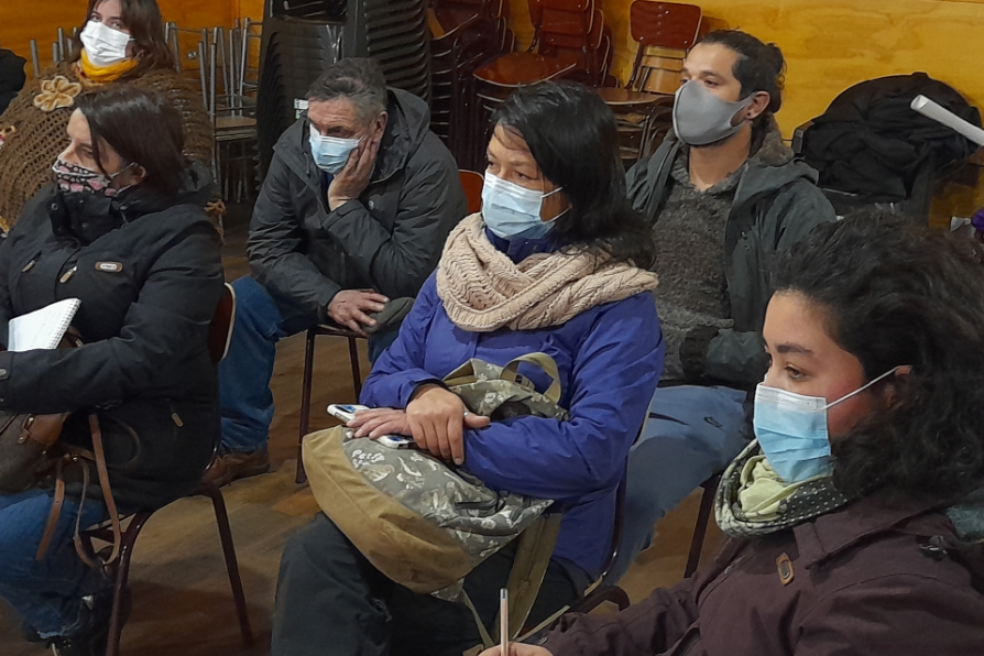 Vecinos de Huillinco conocieron detalles del plan de recuperación inclusiva Chile Apoya