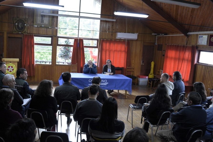 Servicios Públicos participan de reunión de coordinación con Delegado Presidencial de Chiloé