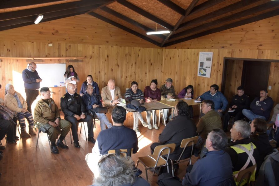 Sesiona mesa de seguridad en Isla de Caguach