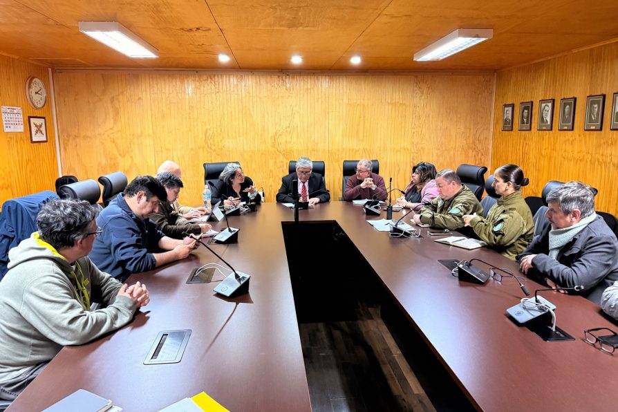 Reunión de trabajo para reforzar la seguridad en partidos de fútbol en Castro